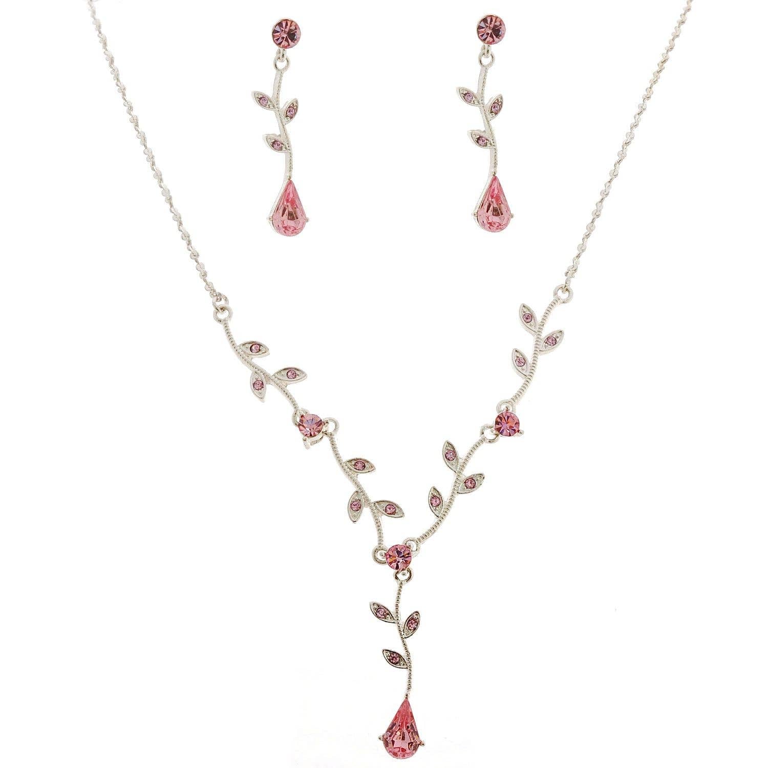 Diacly - Bridal Wedding Vine Theme Jewelry Set