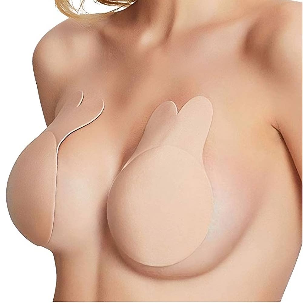 Diacly - Small Bunny Invisible Lift Up Silicone Adhesive Bra