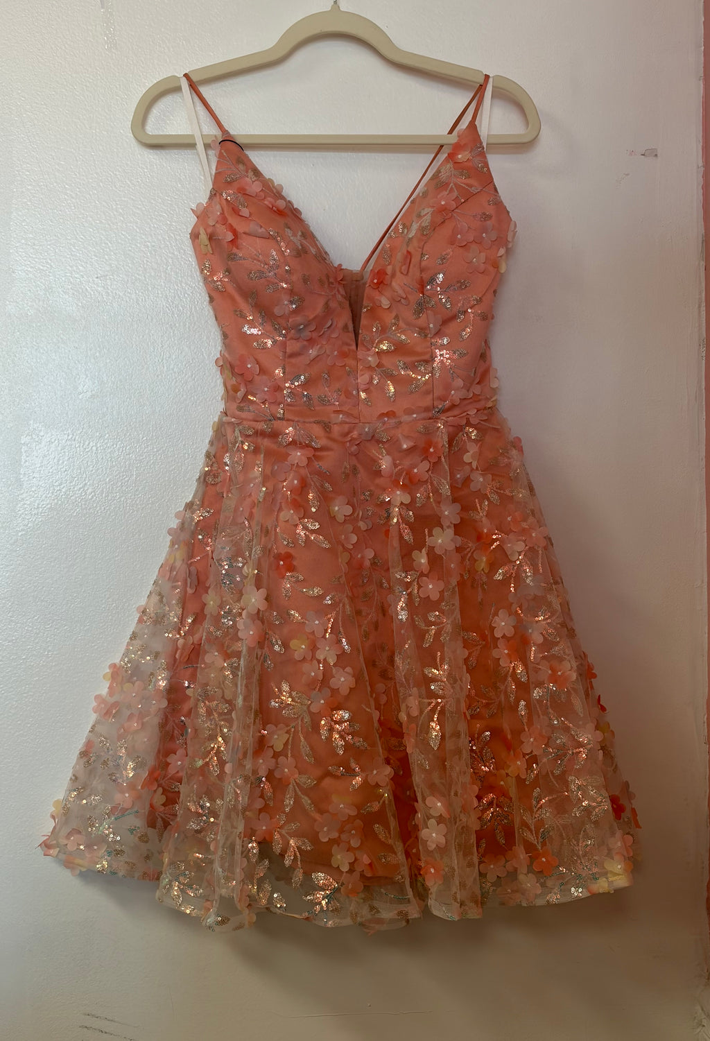 Peachy dress