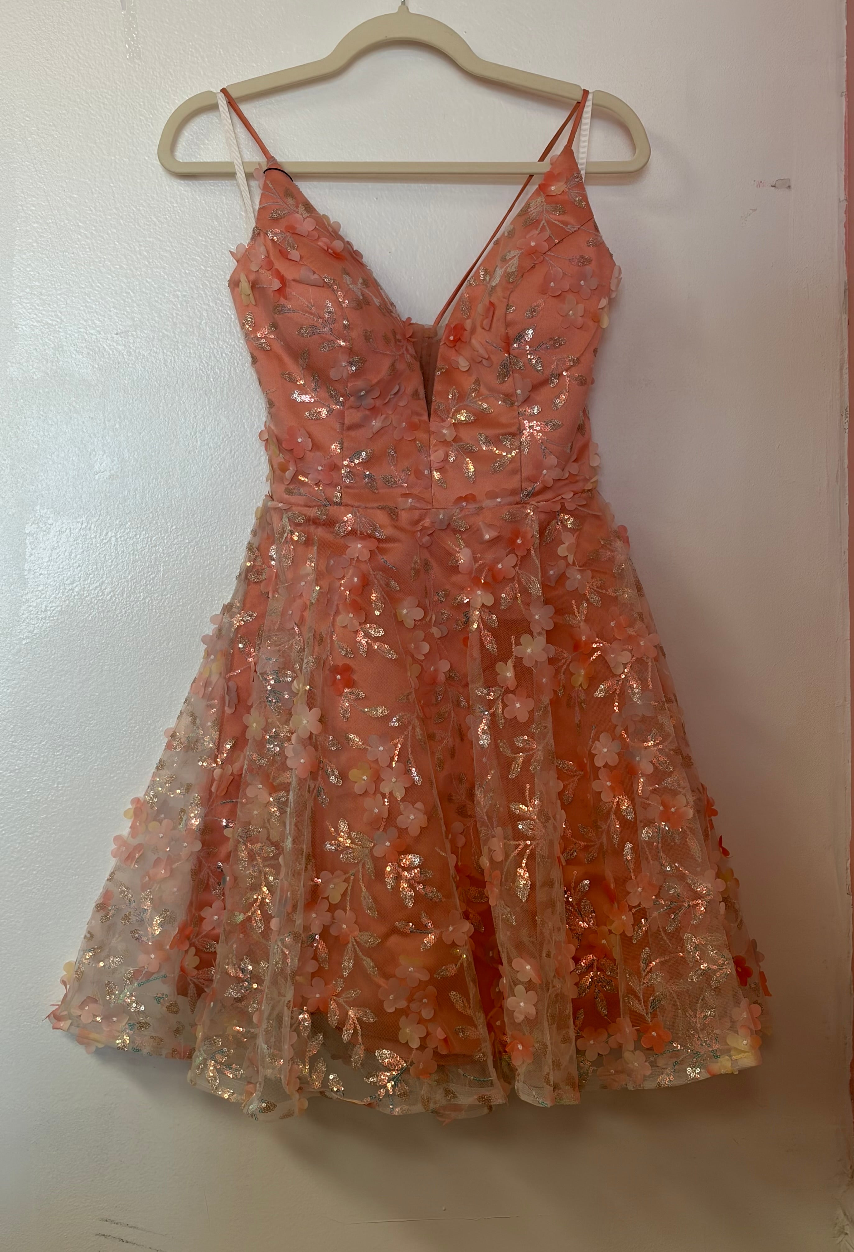 Peachy dress