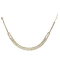Diacly - 5 Lines Rhinestone Choker