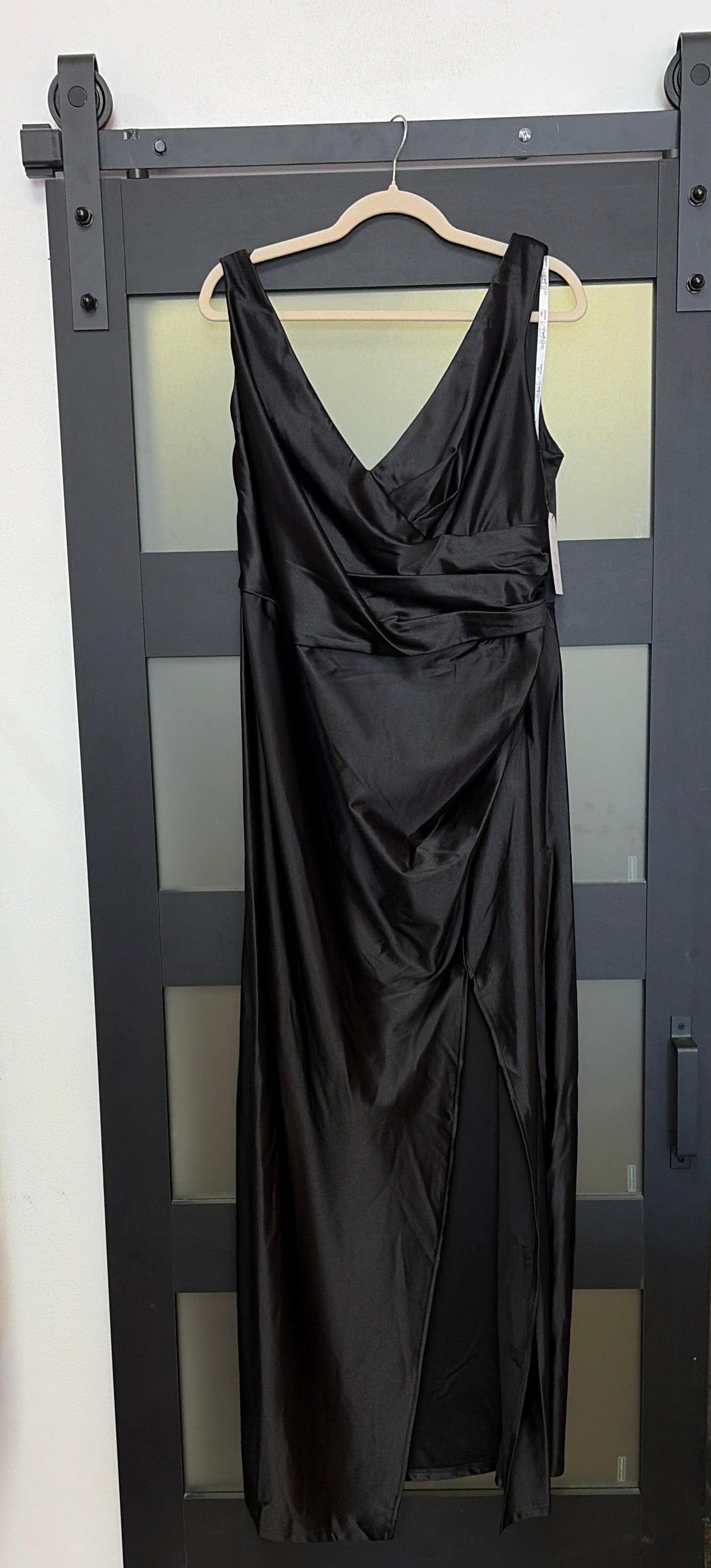 Celebrate DB Studio Elegant Satin Evening Dress