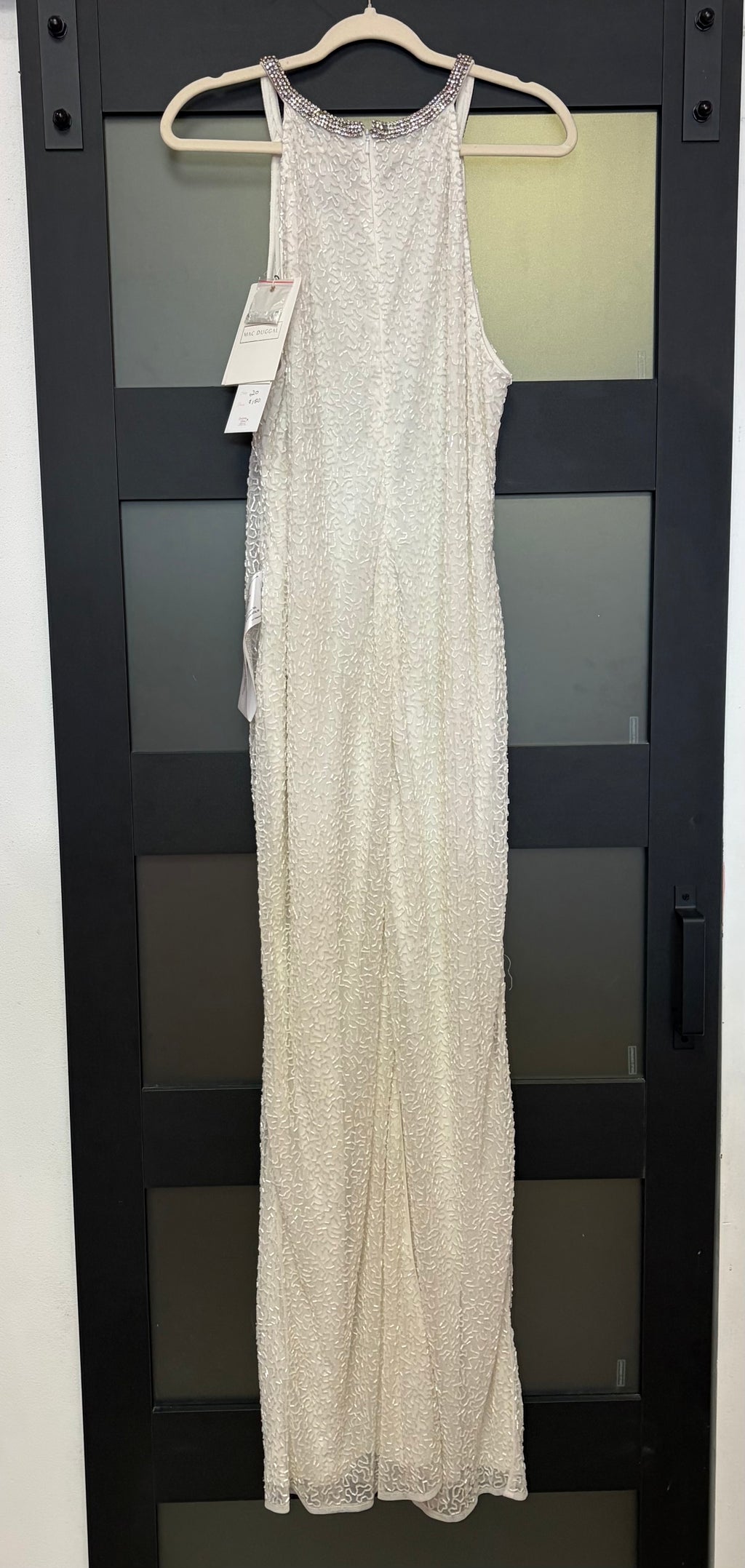 Mac Duggal Style 93742 Fully Beaded Bridal Gown