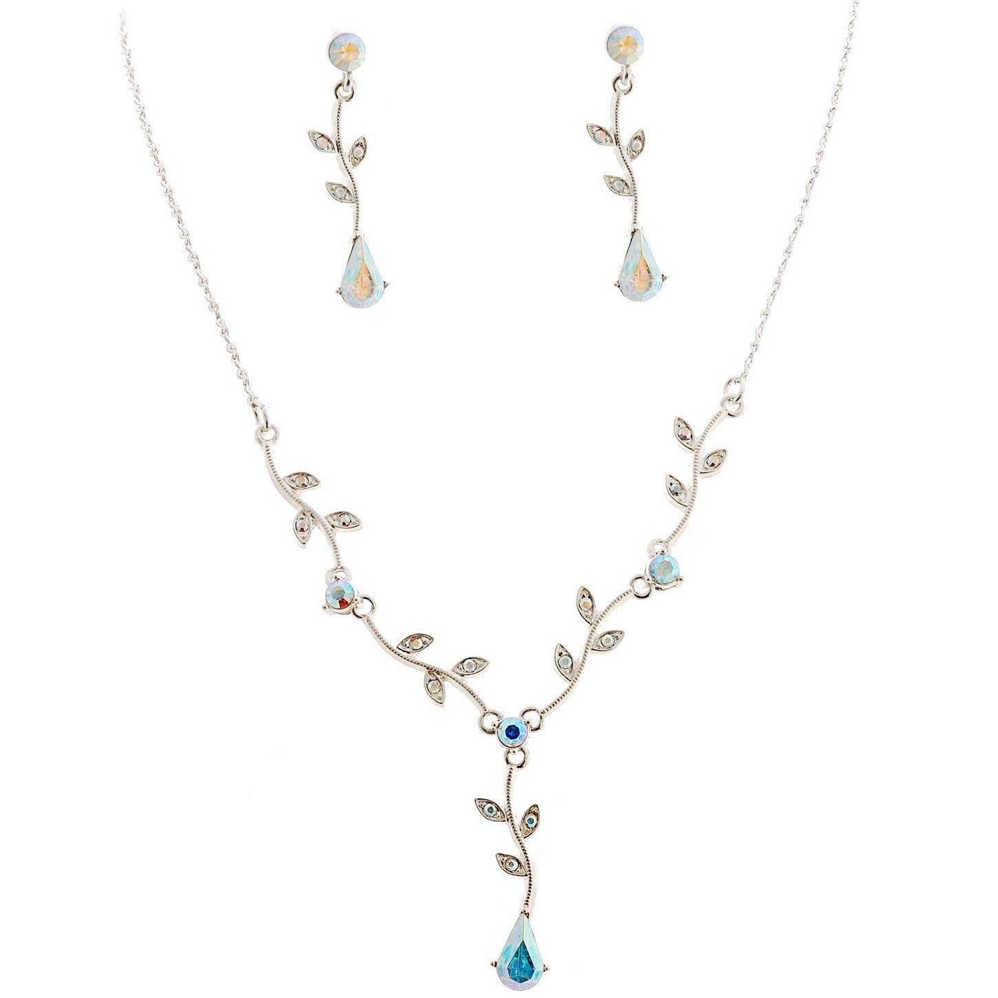 Diacly - Bridal Wedding Vine Theme Jewelry Set