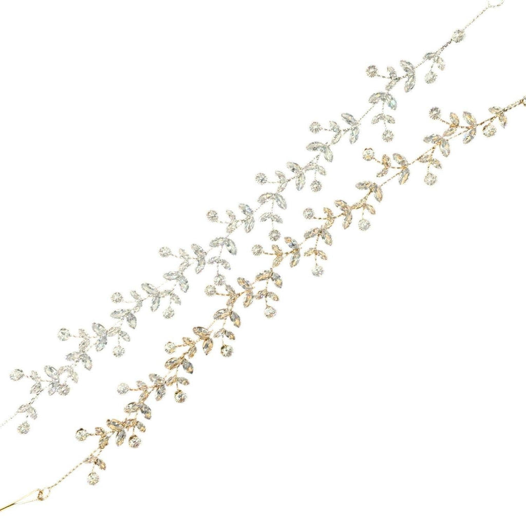 Diacly - Bloom Flower Crystal Bendable Hair Deco Comb