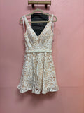JVN by Jovani 47506 Nude & Ivory Sequin Fit-and-Flare Dress