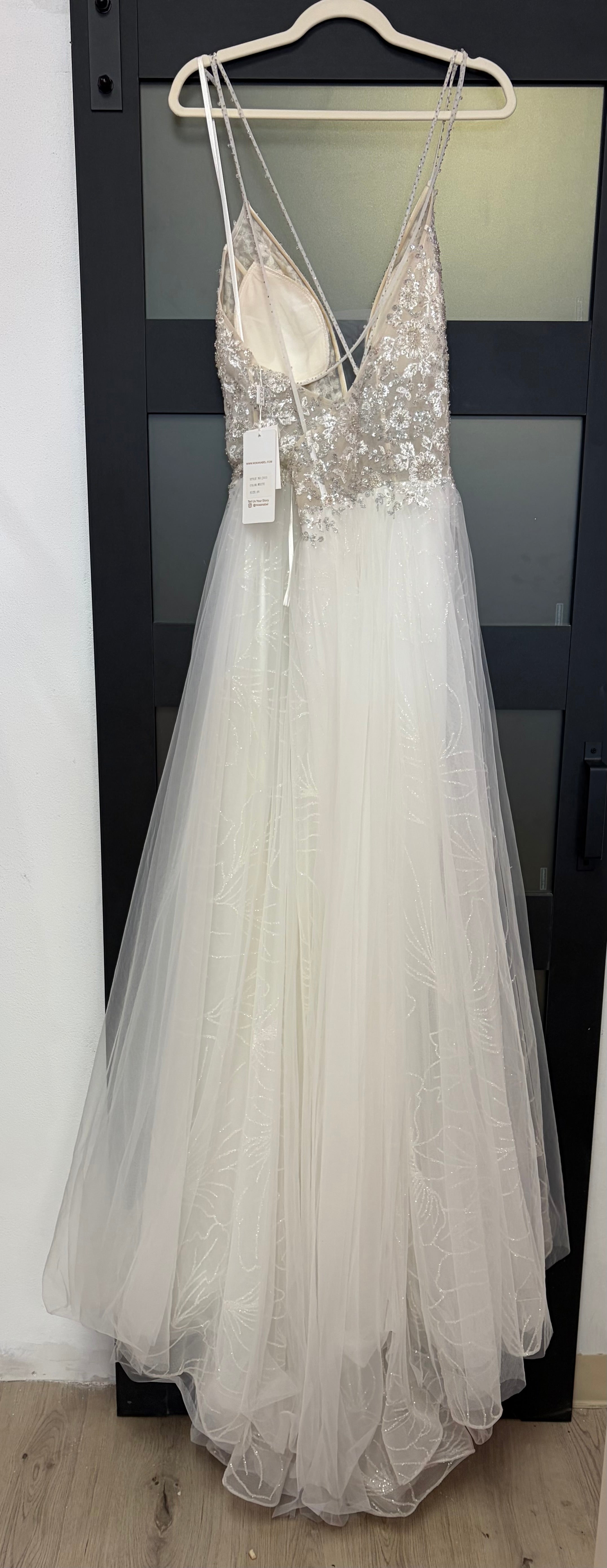 Nox Anabel Sparkling A-Line Wedding Dress