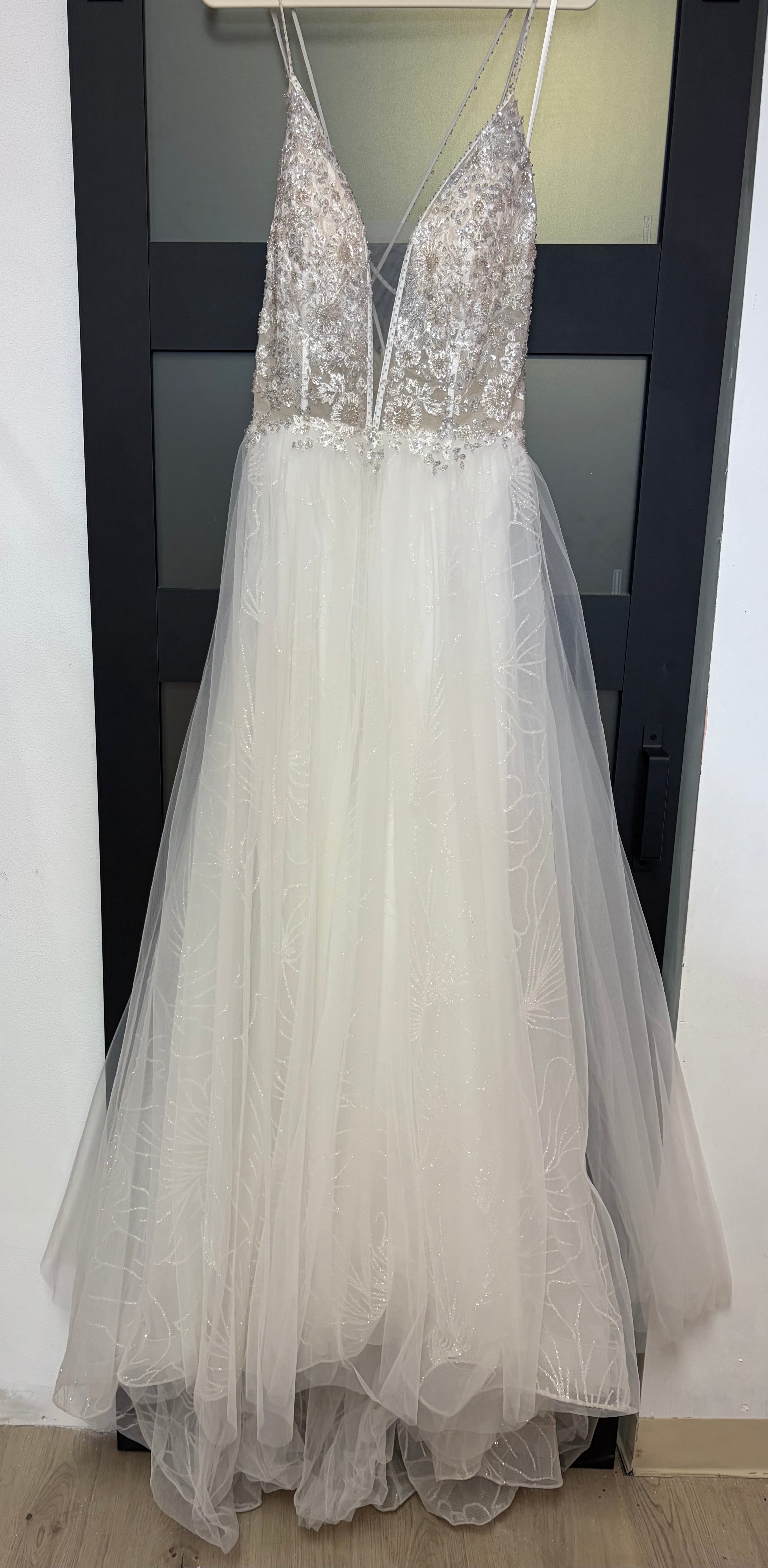 Nox Anabel Sparkling A-Line Wedding Dress