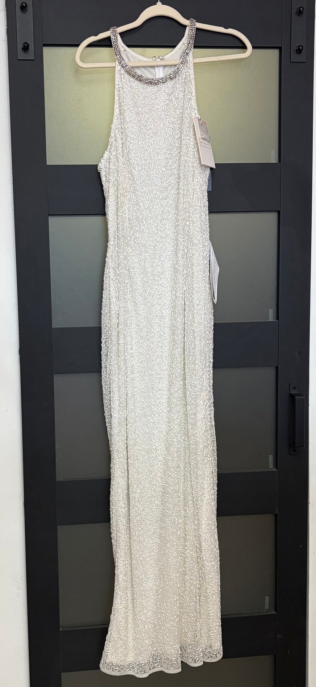 Mac Duggal Style 93742 Fully Beaded Bridal Gown