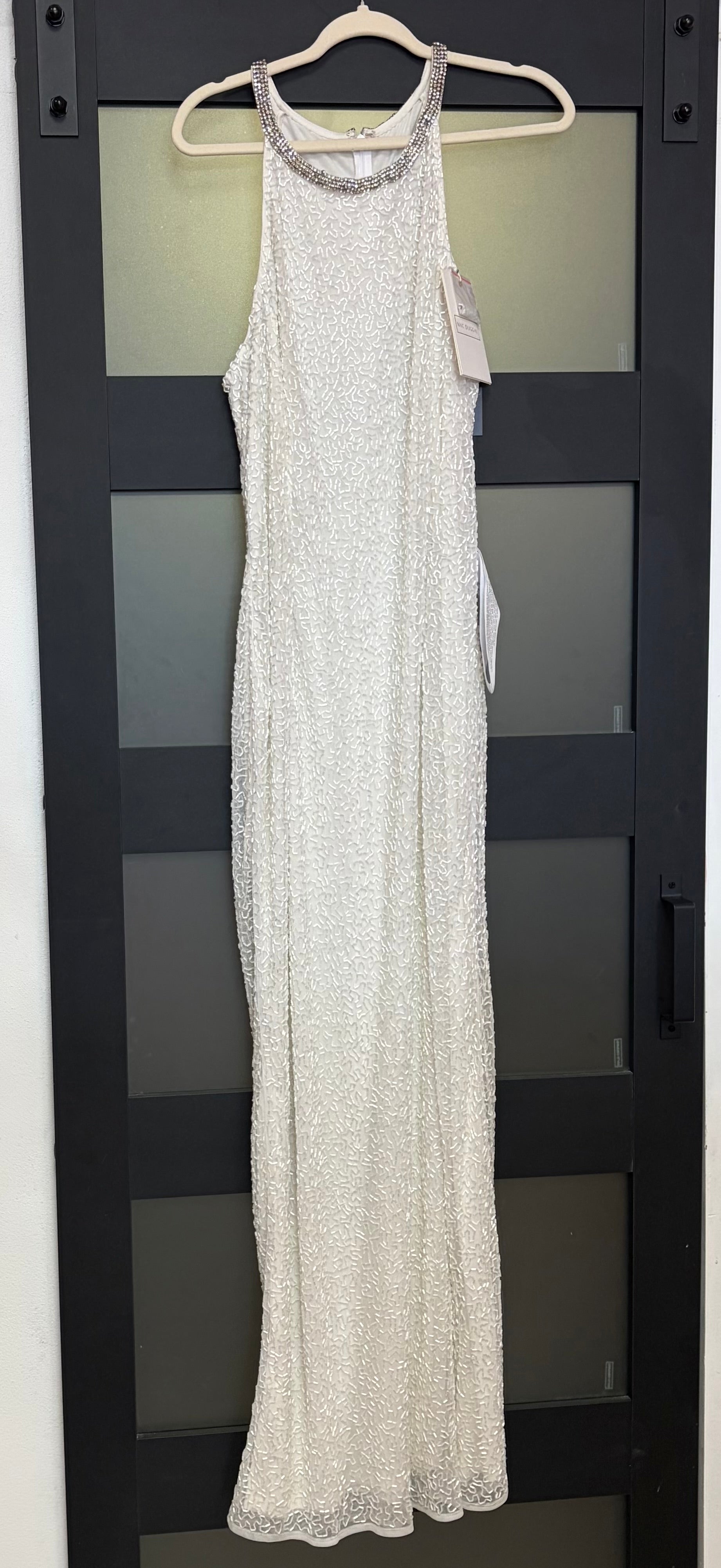 Mac Duggal Style 93742 Fully Beaded Bridal Gown