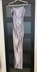 Lulus Dusty Lavender Sparkle Slip Formal Dress