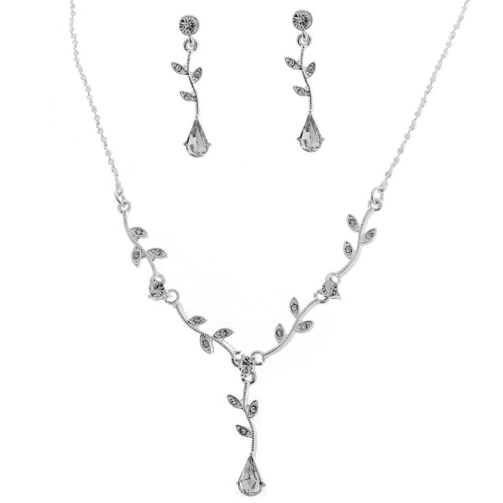 Diacly - Bridal Wedding Vine Theme Jewelry Set