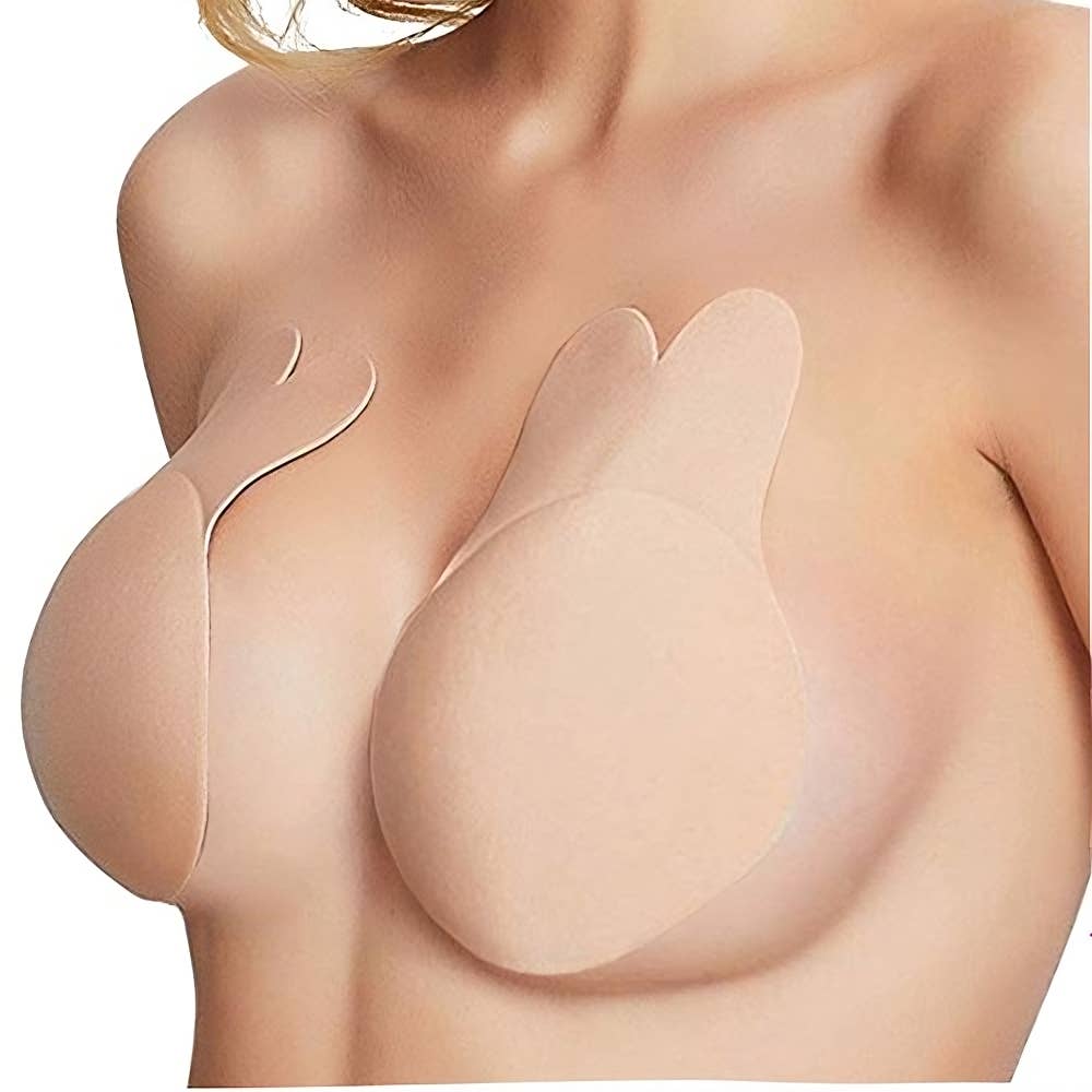Diacly - Large Bunny Invisible Lift Up Silicone Adhesive Bra