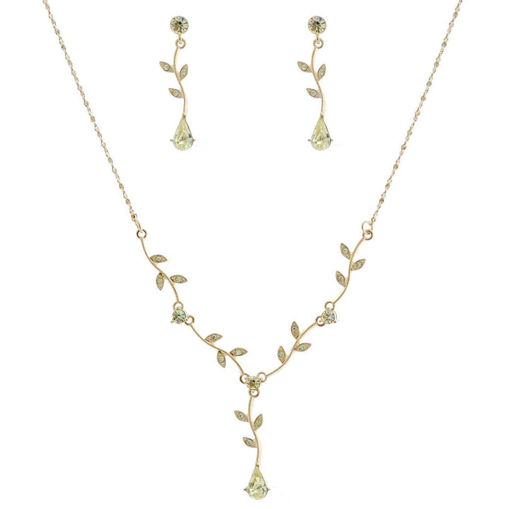 Diacly - Bridal Wedding Vine Theme Jewelry Set