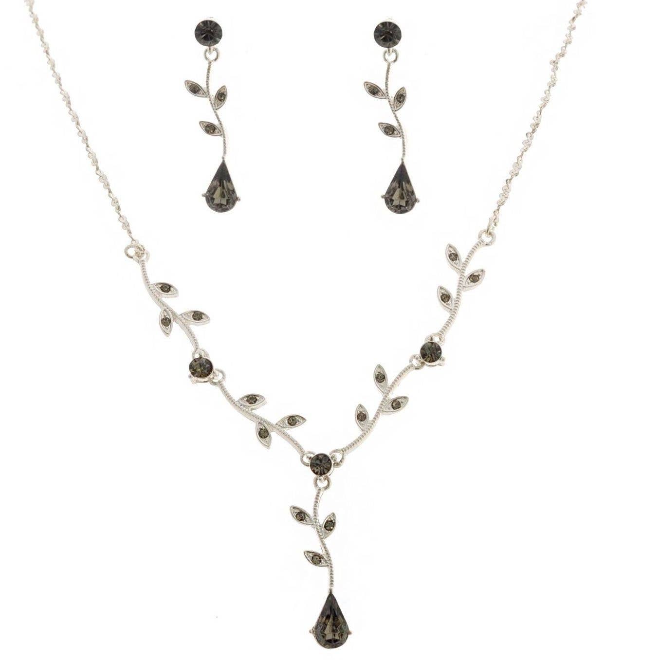 Diacly - Bridal Wedding Vine Theme Jewelry Set