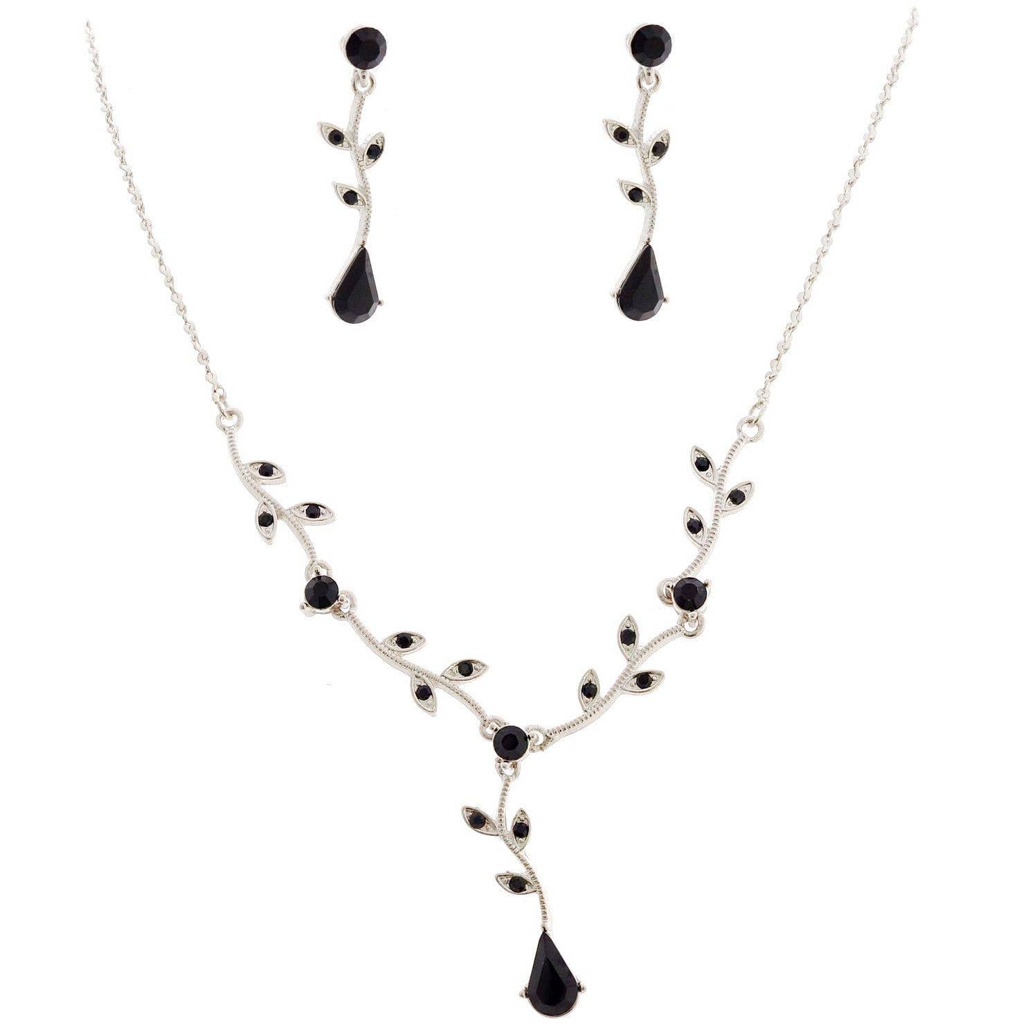 Diacly - Bridal Wedding Vine Theme Jewelry Set