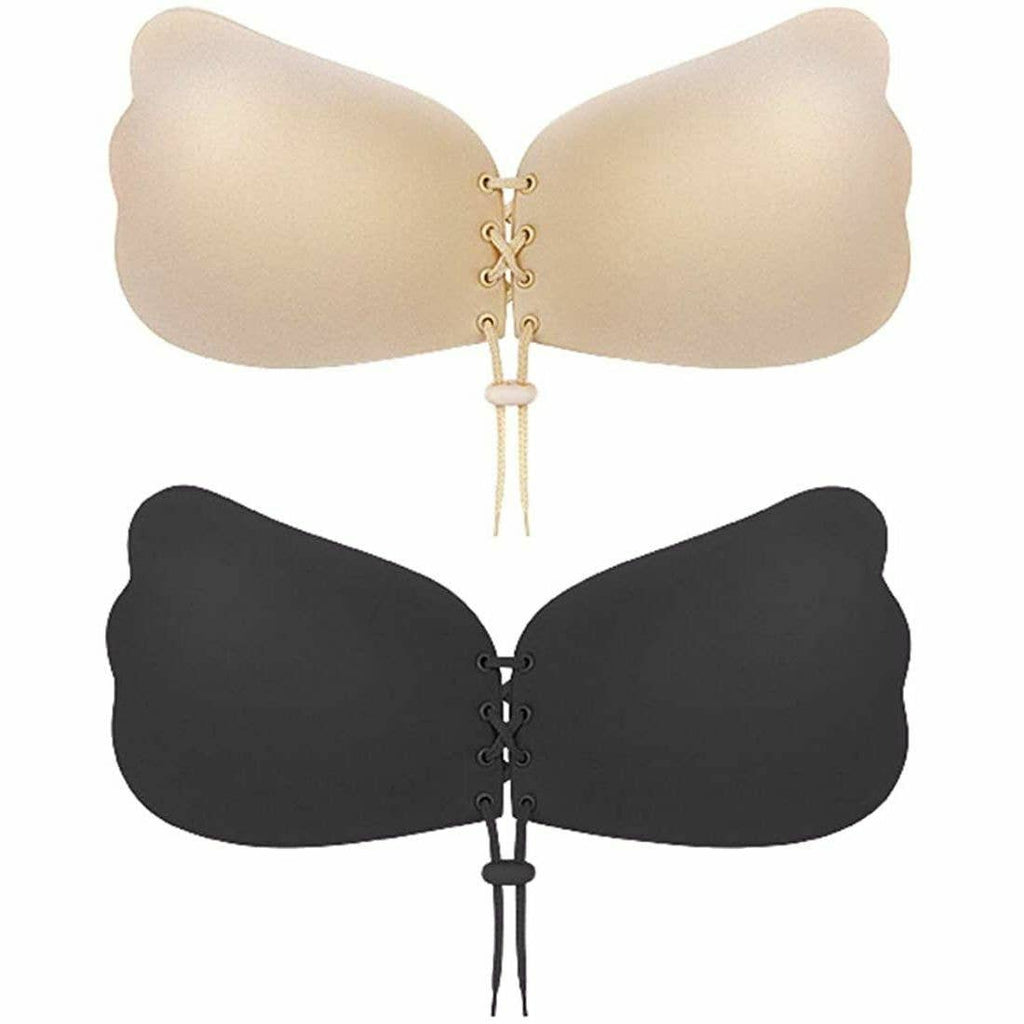 Diacly - Butterfly Invisible Lift Up Silicone Adhesive Bra, Reusable