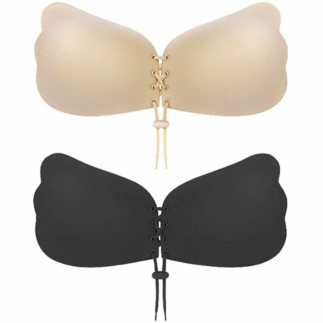 Diacly - Butterfly Invisible Lift Up Silicone Adhesive Bra, Reusable
